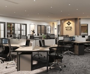 Dự án thiết kế văn phòng Hôtel Du Lac 230m2 tại số 9 Cửa Đông
