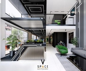 Phương án thiết kế ăn phòng 120m2 hiện đại tại Đại Linh